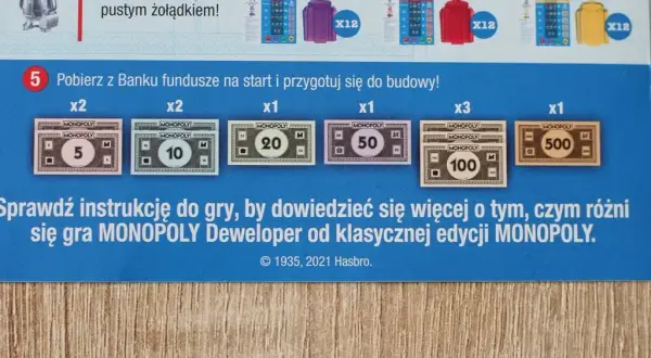 Ile daje się pieniędzy w Monopoly? Sprawdź szczegóły i nominały