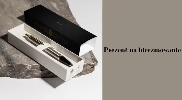 Eleganckie pióro w ozdobnym pudełku, idealny prezent na bierzmowanie dla chłopaka.