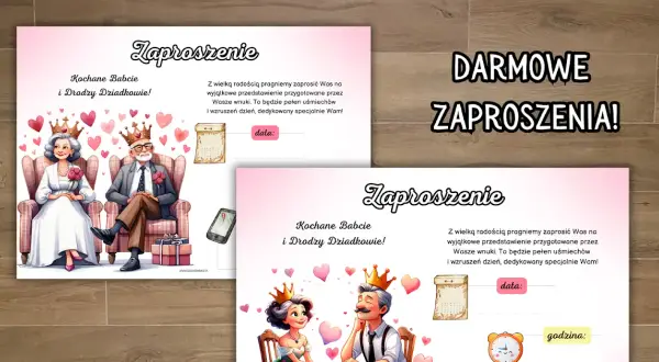 Jak napisać zaproszenie dla babci i dziadka, które wzruszy serce